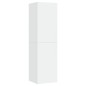 vidaXL Muebles para TV 2 uds contrachapada blanco 30,5x30x110 cm vidaXL Muebles para TV 2 uds contrachapada blanco 30,5x30x110 cm