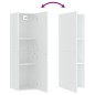 vidaXL Muebles para TV 2 uds contrachapada blanco 30,5x30x110 cm vidaXL Muebles para TV 2 uds contrachapada blanco 30,5x30x110 cm