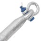 vidaXL Ancla plegable hierro maleable plateado 10 kg vidaXL Ancla plegable hierro maleable plateado 10 kg