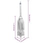 vidaXL Ancla plegable hierro maleable plateado 10 kg vidaXL Ancla plegable hierro maleable plateado 10 kg