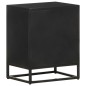 vidaXL Mesita de noche de madera de mango rugosa 40x30x50 cm vidaXL Mesita de noche de madera de mango rugosa 40x30x50 cm