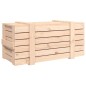 vidaXL Caja de almacenaje madera maciza de pino 91x40,5x42 cm vidaXL Caja de almacenaje madera maciza de pino 91x40,5x42 cm