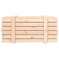 vidaXL Caja de almacenaje madera maciza de pino 91x40,5x42 cm vidaXL Caja de almacenaje madera maciza de pino 91x40,5x42 cm