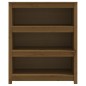 vidaXL Estantería madera maciza de pino marrón miel 80x35x97 cm vidaXL Estantería madera maciza de pino marrón miel 80x35x97 cm