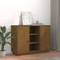 vidaXL Aparador de madera maciza de pino marrón miel 100x40x75 cm vidaXL Aparador de madera maciza de pino marrón miel 100x40x75 cm