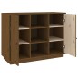 vidaXL Aparador de madera maciza de pino marrón miel 100x40x75 cm vidaXL Aparador de madera maciza de pino marrón miel 100x40x75 cm