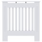 vidaXL Cubierta para radiador MDF blanco 78 cm vidaXL Cubierta para radiador MDF blanco 78 cm