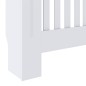 vidaXL Cubierta para radiador MDF blanco 78 cm vidaXL Cubierta para radiador MDF blanco 78 cm
