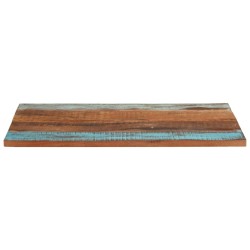 vidaXL Tablero de mesa rectangular madera maciza 70x90 cm 25-27 mm