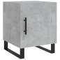 vidaXL Mesitas noche 2 uds madera ingeniería gris hormigón 40x40x50 cm vidaXL Mesitas noche 2 uds madera ingeniería gris hormigón 40x40x50 cm