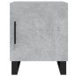vidaXL Mesitas noche 2 uds madera ingeniería gris hormigón 40x40x50 cm vidaXL Mesitas noche 2 uds madera ingeniería gris hormigón 40x40x50 cm