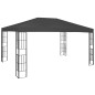 vidaXL Cenador gris antracita 3x4 m vidaXL Cenador gris antracita 3x4 m