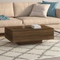 vidaXL Mesa de centro madera contrachapada roble marrón 85x55x31 cm vidaXL Mesa de centro madera contrachapada roble marrón 85x55x31 cm