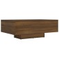vidaXL Mesa de centro madera contrachapada roble marrón 85x55x31 cm vidaXL Mesa de centro madera contrachapada roble marrón 85x55x31 cm