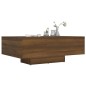 vidaXL Mesa de centro madera contrachapada roble marrón 85x55x31 cm vidaXL Mesa de centro madera contrachapada roble marrón 85x55x31 cm