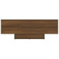 vidaXL Mesa de centro madera contrachapada roble marrón 85x55x31 cm vidaXL Mesa de centro madera contrachapada roble marrón 85x55x31 cm