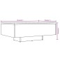 vidaXL Mesa de centro madera contrachapada roble marrón 85x55x31 cm vidaXL Mesa de centro madera contrachapada roble marrón 85x55x31 cm