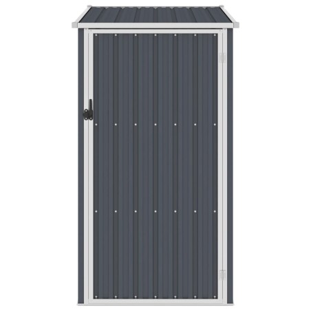 vidaXL Cobertizo de jardín acero galvanizado antracita 87x98x159 cm 