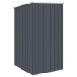 vidaXL Cobertizo de jardín acero galvanizado antracita 87x98x159 cm vidaXL Cobertizo de jardín acero galvanizado antracita 87x98x159 cm