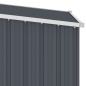 vidaXL Cobertizo de jardín acero galvanizado antracita 87x98x159 cm vidaXL Cobertizo de jardín acero galvanizado antracita 87x98x159 cm