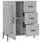 vidaXL Aparador de madera de ingeniería gris hormigón 69,5x34x90 cm vidaXL Aparador de madera de ingeniería gris hormigón 69,5x34x90 cm
