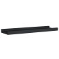 vidaXL Repisa para marcos de fotos 2 uds MDF negro 40x9x3 cm vidaXL Repisa para marcos de fotos 2 uds MDF negro 40x9x3 cm