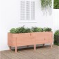 vidaXL Arriate elevado jardín madera maciza abeto Douglas 160x50x57 cm vidaXL Arriate elevado jardín madera maciza abeto Douglas 160x50x57 cm
