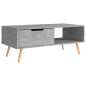 vidaXL Mueble de TV madera de ingeniería gris hormigón 100x49,5x43 cm vidaXL Mueble de TV madera de ingeniería gris hormigón 100x49,5x43 cm