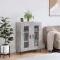 vidaXL Aparador de madera de ingeniería gris hormigón 69,5x34x90 cm vidaXL Aparador de madera de ingeniería gris hormigón 69,5x34x90 cm
