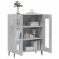 vidaXL Aparador de madera de ingeniería gris hormigón 69,5x34x90 cm vidaXL Aparador de madera de ingeniería gris hormigón 69,5x34x90 cm