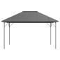 vidaXL Cenador con techo 4x3 m gris antracita vidaXL Cenador con techo 4x3 m gris antracita