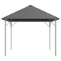 vidaXL Cenador con techo 4x3 m gris antracita vidaXL Cenador con techo 4x3 m gris antracita