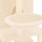 vidaXL Rascador para gatos con postes de sisal crema 180 cm vidaXL Rascador para gatos con postes de sisal crema 180 cm