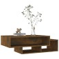 vidaXL Mesa de centro madera contrachapada roble ahumado 105x55x32 cm vidaXL Mesa de centro madera contrachapada roble ahumado 105x55x32 cm
