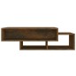 vidaXL Mesa de centro madera contrachapada roble ahumado 105x55x32 cm vidaXL Mesa de centro madera contrachapada roble ahumado 105x55x32 cm