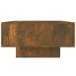 vidaXL Mesa de centro madera contrachapada roble ahumado 105x55x32 cm vidaXL Mesa de centro madera contrachapada roble ahumado 105x55x32 cm