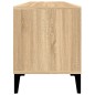 vidaXL Mueble de TV madera contrachapada roble Sonoma 100x34,5x44,5 cm vidaXL Mueble de TV madera contrachapada roble Sonoma 100x34,5x44,5 cm