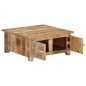 vidaXL Mesa de centro de madera maciza de mango 67x67x30 cm vidaXL Mesa de centro de madera maciza de mango 67x67x30 cm