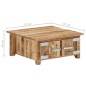 vidaXL Mesa de centro de madera maciza de mango 67x67x30 cm vidaXL Mesa de centro de madera maciza de mango 67x67x30 cm