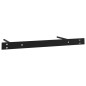vidaXL Estante flotante de pared con cajón negro 80x25x8 cm vidaXL Estante flotante de pared con cajón negro 80x25x8 cm