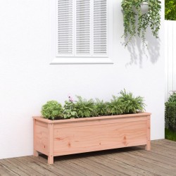 vidaXL Arriate elevado de jardín madera abeto Douglas 119,5x40x39 cm