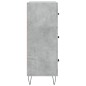 vidaXL Aparador de madera de ingeniería gris hormigón 69,5x34x90 cm vidaXL Aparador de madera de ingeniería gris hormigón 69,5x34x90 cm