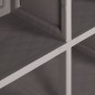 vidaXL Armario de plástico diseño de madera gris 79x43x125 cm vidaXL Armario de plástico diseño de madera gris 79x43x125 cm