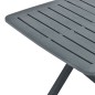 vidaXL Mesa de jardín plegable de plástico verde 79x72x70 cm vidaXL Mesa de jardín plegable de plástico verde 79x72x70 cm