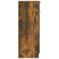 vidaXL Armario de baño madera contrachapada roble ahumado 32x34x90 cm vidaXL Armario de baño madera contrachapada roble ahumado 32x34x90 cm