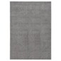 vidaXL Alfombra de pelo corto gris 240x340 cm