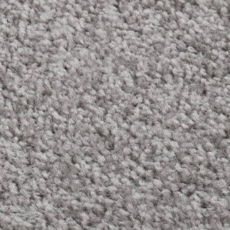 vidaXL Alfombra de pelo corto gris 240x340 cm