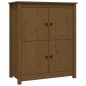 vidaXL Aparador de madera maciza de pino marrón miel 83x41,5x100 cm vidaXL Aparador de madera maciza de pino marrón miel 83x41,5x100 cm