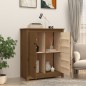 vidaXL Aparador de madera maciza de pino marrón miel 83x41,5x100 cm vidaXL Aparador de madera maciza de pino marrón miel 83x41,5x100 cm