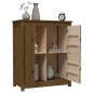 vidaXL Aparador de madera maciza de pino marrón miel 83x41,5x100 cm vidaXL Aparador de madera maciza de pino marrón miel 83x41,5x100 cm